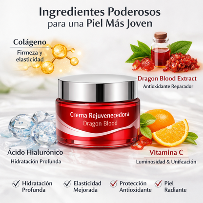 Crema Facial Rejuvenecedora Dragon Skin ✨